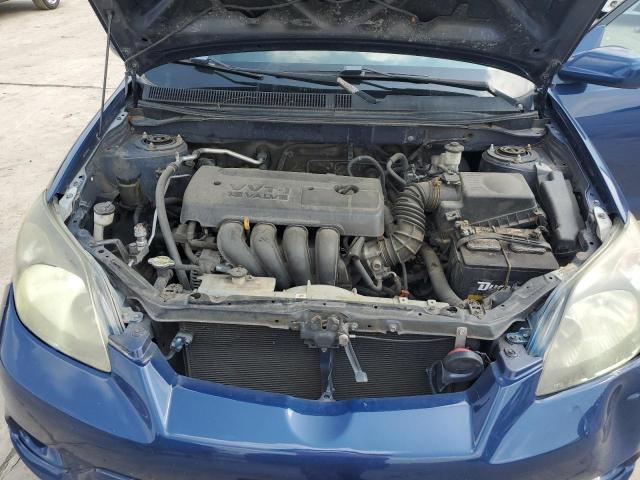 2T1KR32E68C698611 - 2008 TOYOTA COROLLA MA XR BLUE photo 11