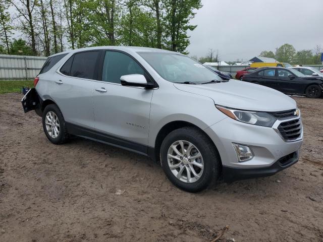 2GNAXUEV8K6161564 - 2019 CHEVROLET EQUINOX LT SILVER photo 4