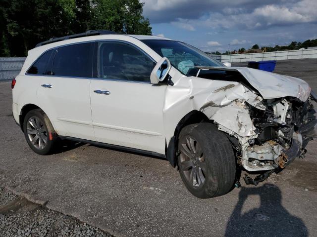 2HNYD2H77BH002020 - 2011 ACURA MDX ADVANCE WHITE photo 4