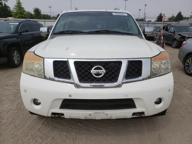 5N1AA0NE5BN617174 - 2011 NISSAN ARMADA PLATINUM WHITE photo 5