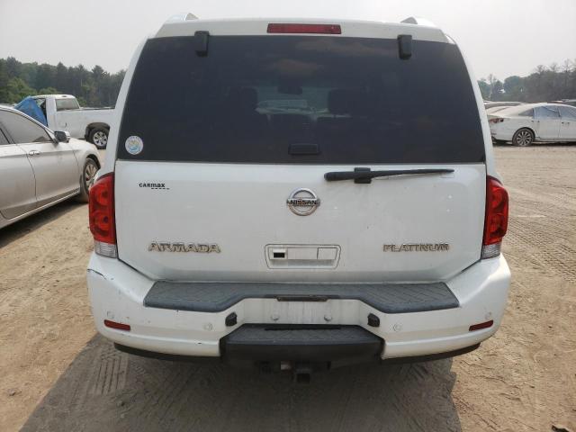 5N1AA0NE5BN617174 - 2011 NISSAN ARMADA PLATINUM WHITE photo 6