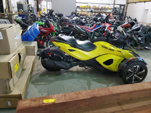 2BXNABC11EV001312 - 2014 CAN-AM SPYDER ROA RS YELLOW photo 4