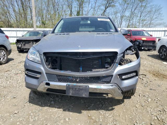 4JGDA5HB2DA242110 - 2013 MERCEDES-BENZ ML 350 4MATIC SILVER photo 5