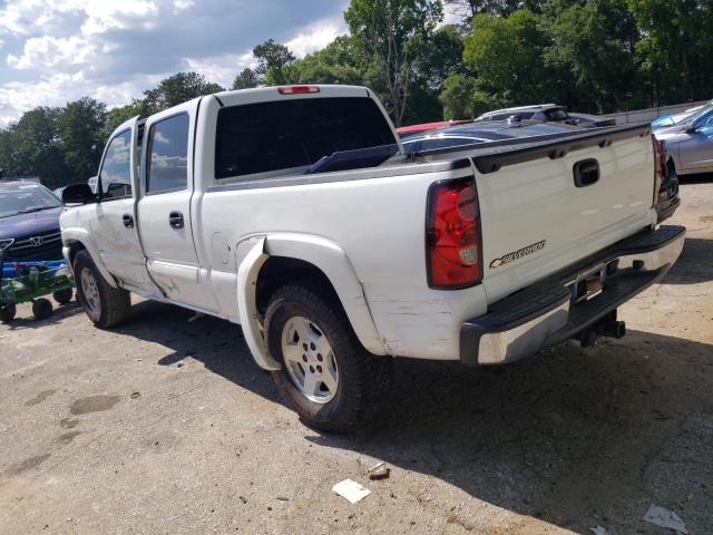 2GCEK13Z071173046 - 2007 CHEVROLET SILVERADO K1500 CLASSIC CREW CAB WHITE photo 2