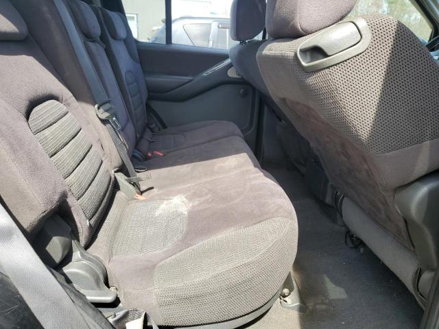 5N1AR18W26C668359 - 2006 NISSAN PATHFINDER LE შავი ფოტო 11