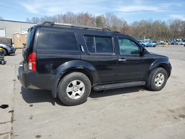 5N1AR18W26C668359 - 2006 NISSAN PATHFINDER LE შავი ფოტო 3