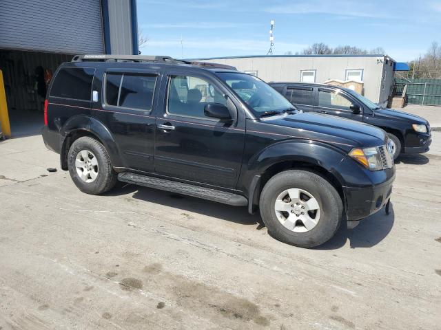 5N1AR18W26C668359 - 2006 NISSAN PATHFINDER LE შავი ფოტო 4