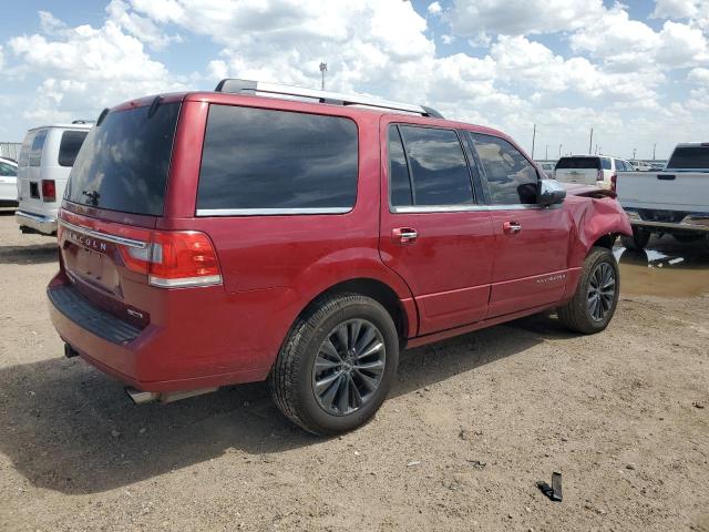 5LMJJ2HT2FEJ01816 - 2015 LINCOLN NAVIGATOR RED photo 3