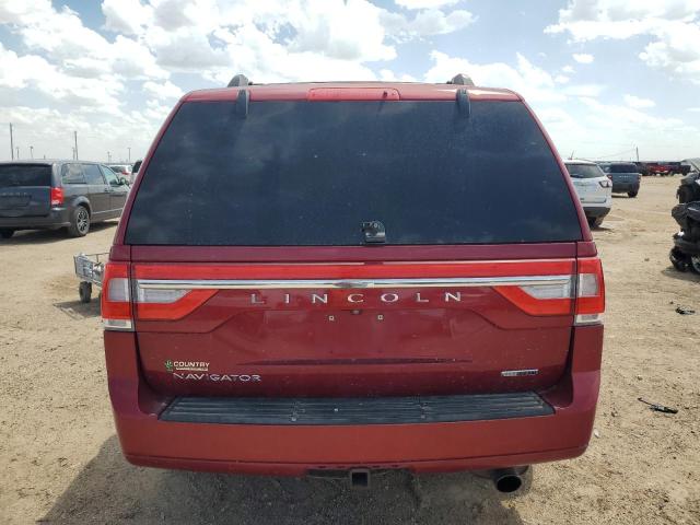 5LMJJ2HT2FEJ01816 - 2015 LINCOLN NAVIGATOR RED photo 6