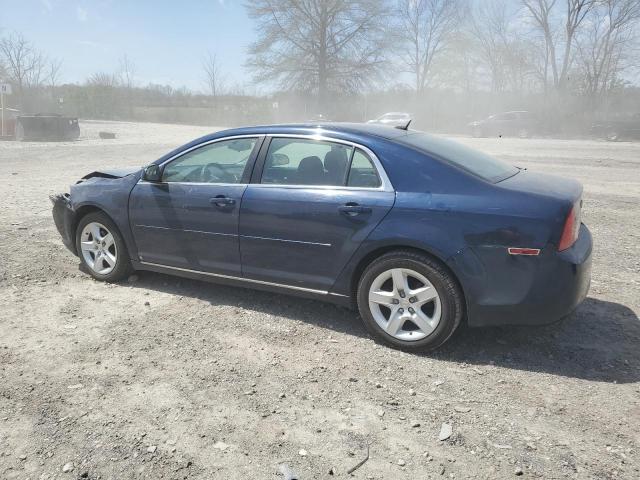 1G1ZH57B39F109639 - 2009 CHEVROLET MALIBU 1LT BLUE photo 2