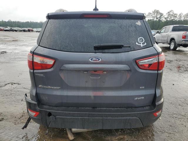 MAJ6S3GL4MC416150 - 2021 FORD ECOSPORT SE ნაცრისფერი ფოტო 6