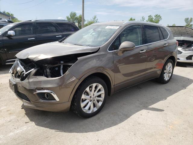 LRBFX4SX5JD115032 - 2018 BUICK ENVISION PREMIUM II BROWN photo 1