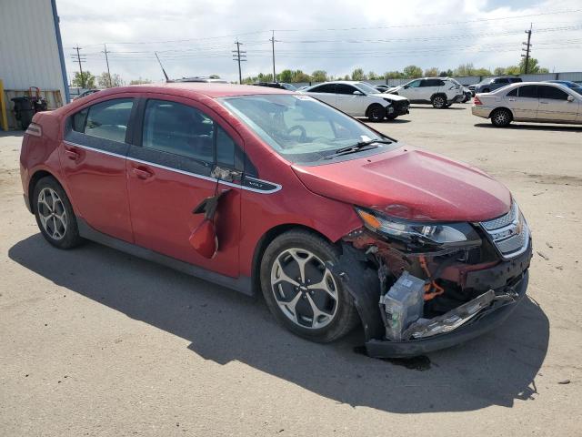 1G1RB6E44DU122075 - 2013 CHEVROLET VOLT RED photo 4