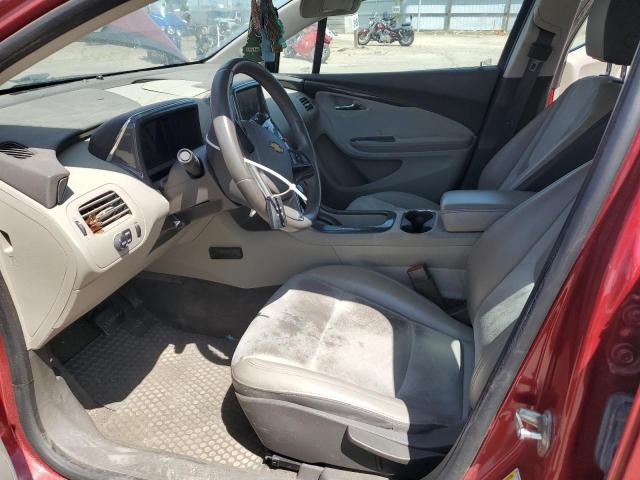 1G1RB6E44DU122075 - 2013 CHEVROLET VOLT RED photo 7