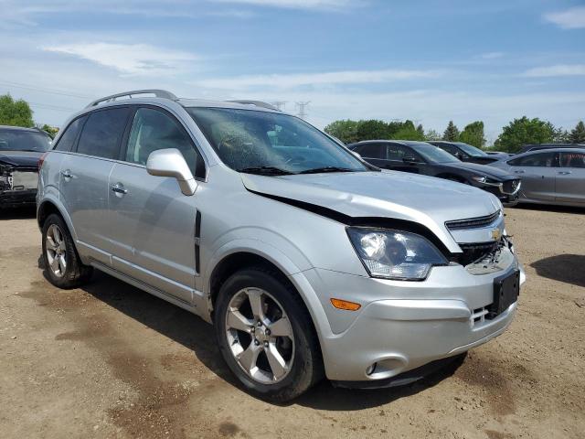 3GNAL4EK9FS517190 - 2015 CHEVROLET CAPTIVA LTZ SILVER photo 4