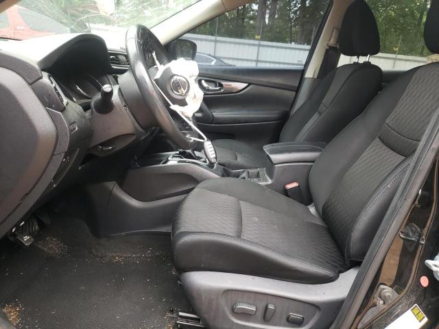 KNMAT2MTXHP565516 - 2017 NISSAN ROGUE S BLACK photo 7