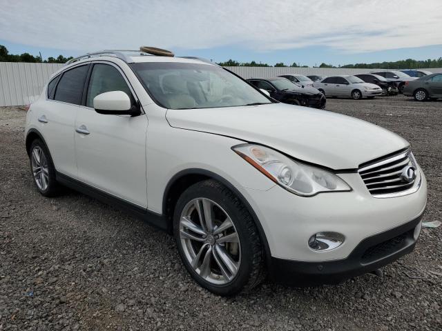 JN1AJ0HR9BM854522 - 2011 INFINITI EX35 BASE WHITE photo 4