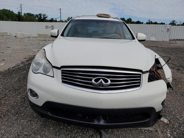 JN1AJ0HR9BM854522 - 2011 INFINITI EX35 BASE WHITE photo 5