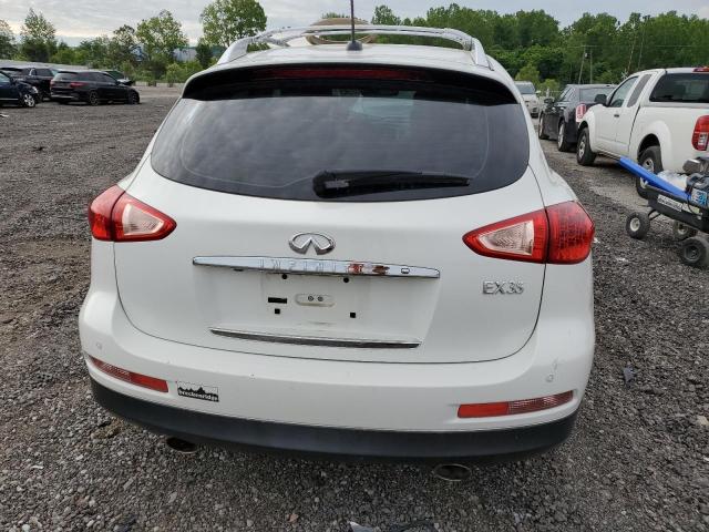 JN1AJ0HR9BM854522 - 2011 INFINITI EX35 BASE WHITE photo 6