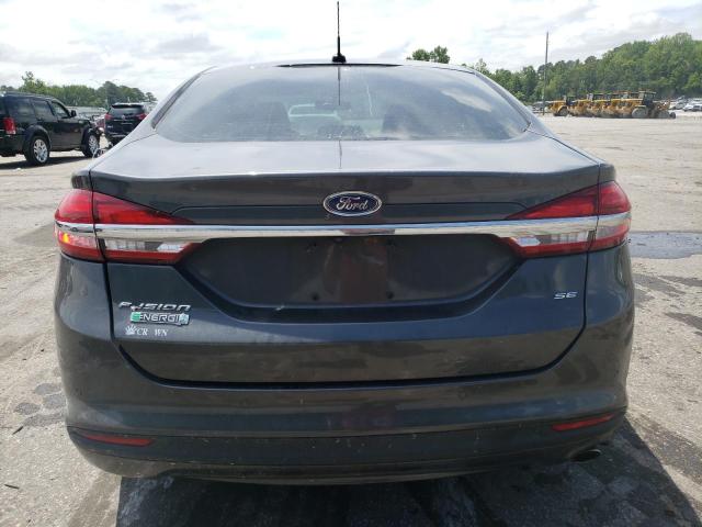 3FA6P0PU4HR153092 - 2017 FORD FUSION SE PHEV GRAY photo 6