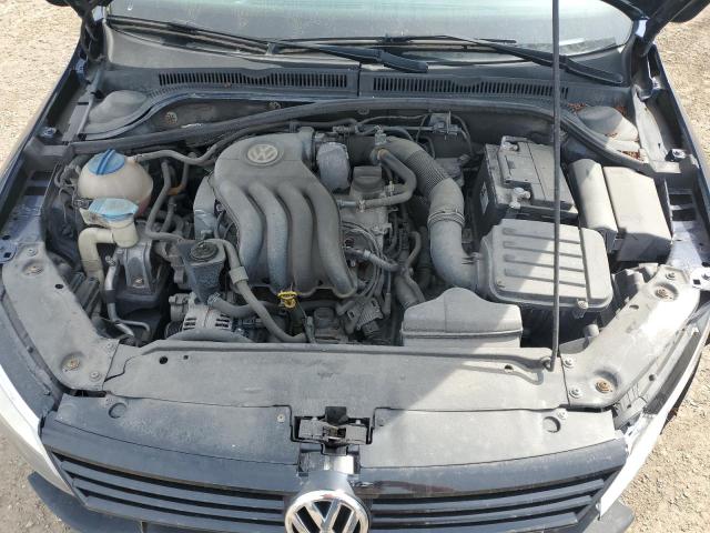3VW2K7AJ7EM355509 - 2014 VOLKSWAGEN JETTA BASE 蓝色 照片 11
