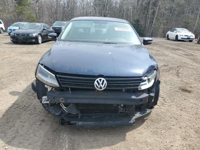 3VW2K7AJ7EM355509 - 2014 VOLKSWAGEN JETTA BASE 蓝色 照片 5