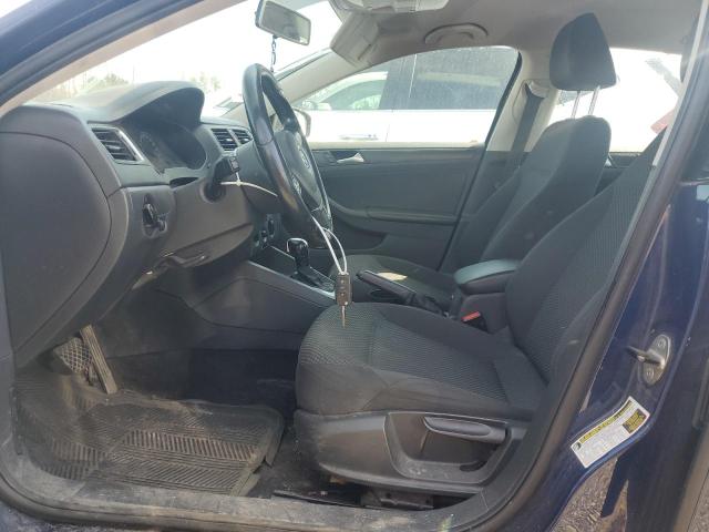 3VW2K7AJ7EM355509 - 2014 VOLKSWAGEN JETTA BASE 蓝色 照片 7