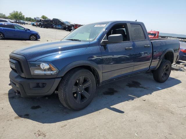 1C6RR7GG2MS560225 - 2021 RAM 1500 CLASS SLT ლურჯი ფოტო 1