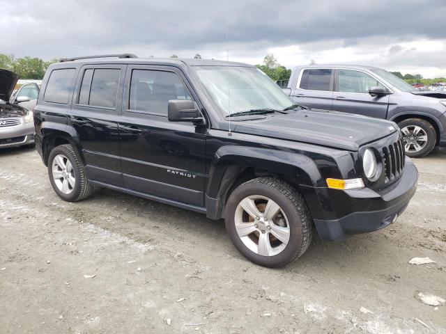 1C4NJPFB4HD184030 - 2017 JEEP PATRIOT LATITUDE BLACK photo 4