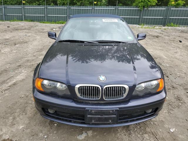 WBABS33481JY55993 - 2001 BMW 325 CI BLUE photo 5