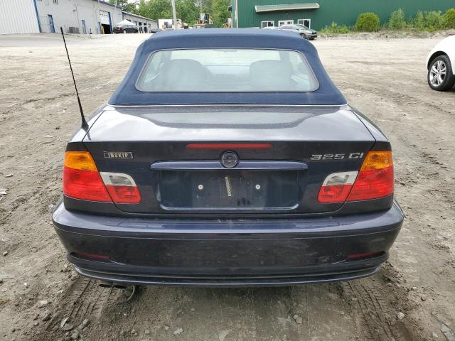 WBABS33481JY55993 - 2001 BMW 325 CI BLUE photo 6