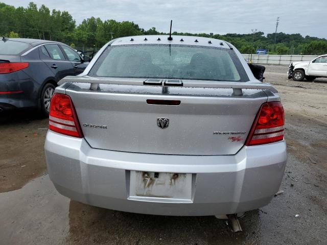 1B3CC5FB0AN215281 - 2010 DODGE AVENGER R/T SILVER photo 6