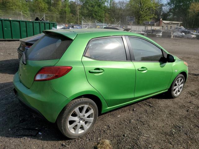 JM1DE1LY6D0160142 - 2013 MAZDA MAZDA2 绿色 照片 3