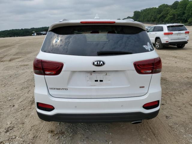 5XYPG4A36KG535115 - 2019 KIA SORENTO L WHITE photo 6