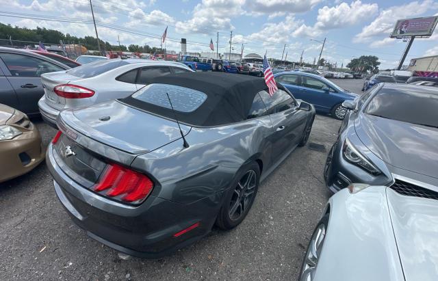1FATP8UH3K5138523 - 2019 FORD MUSTANG GRAY photo 4