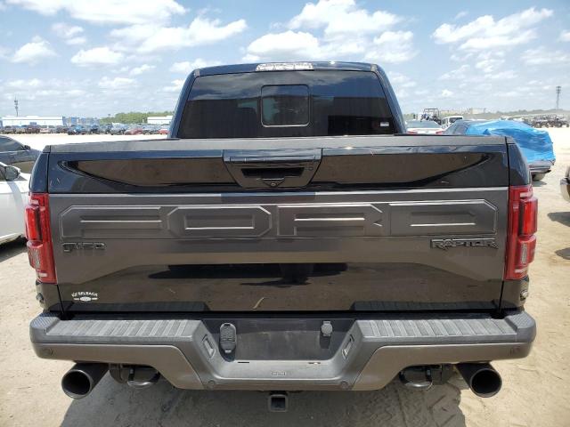 1FTFW1RG8JFD10247 - 2018 FORD F150 RAPTOR BLACK photo 6