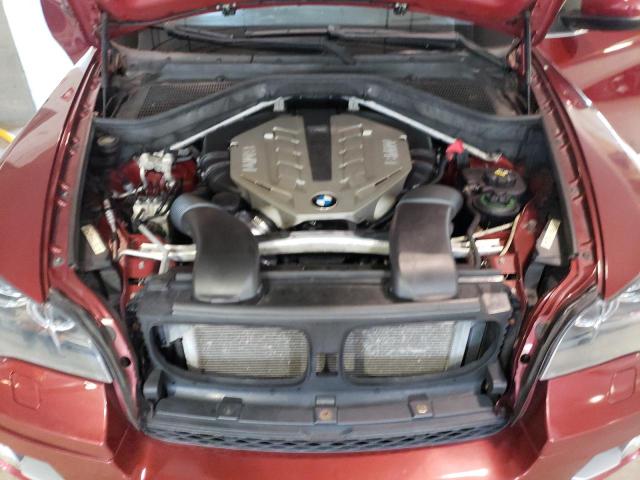 5UXFG83559LZ93968 - 2009 BMW X6 BURGUNDY photo 11