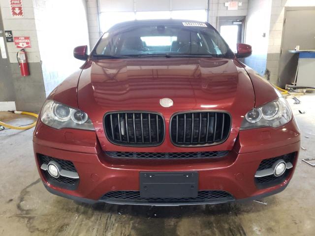 5UXFG83559LZ93968 - 2009 BMW X6 BURGUNDY photo 5