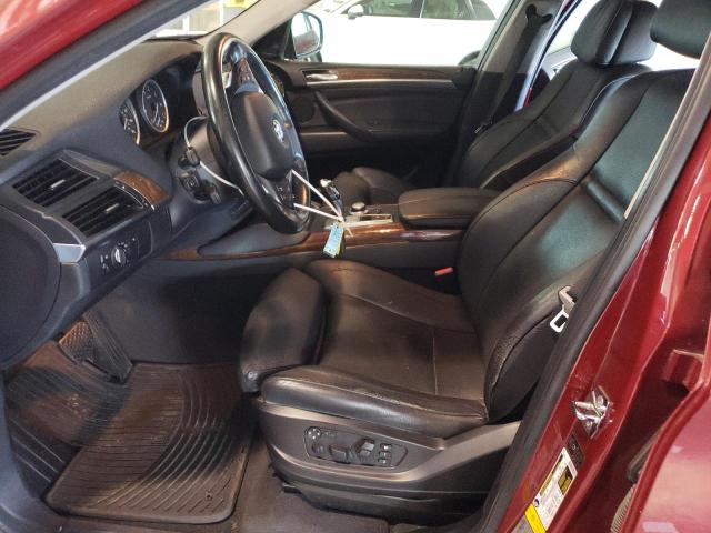 5UXFG83559LZ93968 - 2009 BMW X6 BURGUNDY photo 7