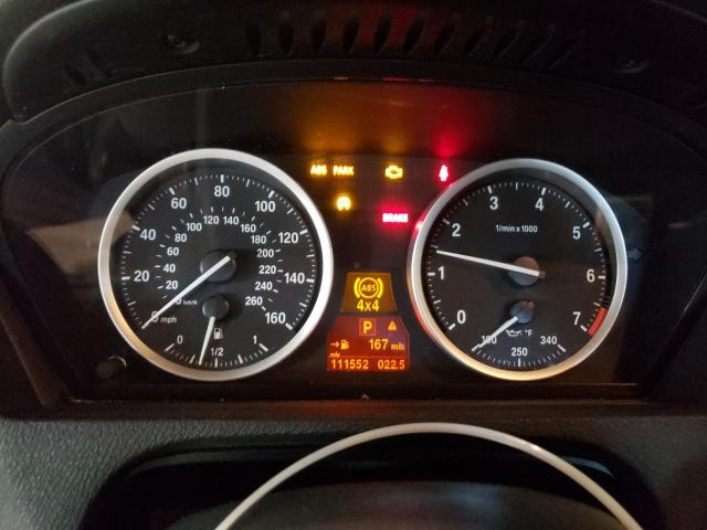 5UXFG83559LZ93968 - 2009 BMW X6 BURGUNDY photo 9