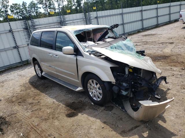 2C4RC1BGXGR247041 - 2016 CHRYSLER TOWN & COU TOURING ოქროსფერი ფოტო 1