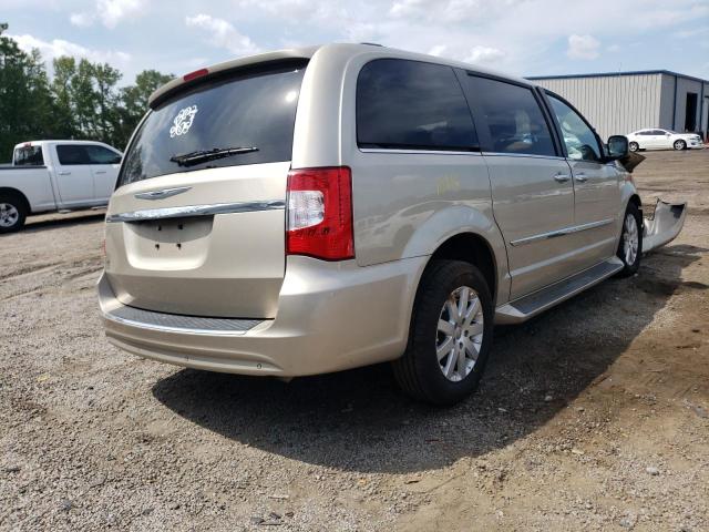 2C4RC1BGXGR247041 - 2016 CHRYSLER TOWN & COU TOURING ოქროსფერი ფოტო 4