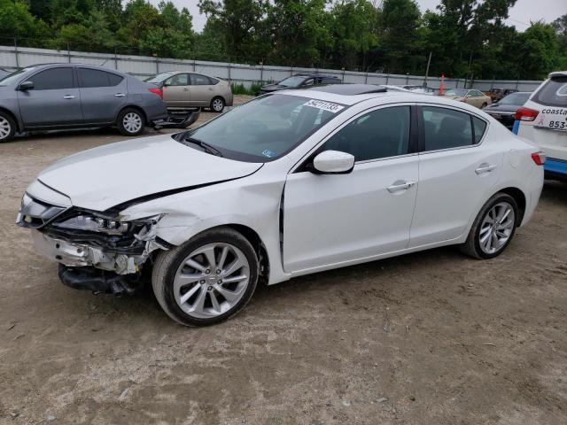 19UDE2F72JA008973 - 2018 ACURA ILX PREMIUM TECH თეთრი ფოტო 1