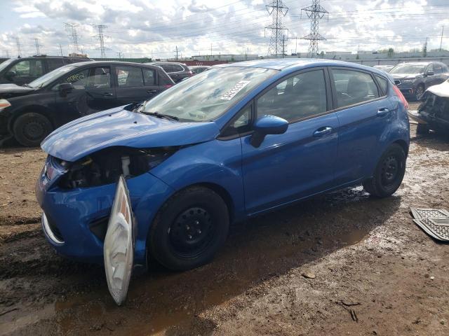 3FADP4EJ6BM109543 - 2011 FORD FIESTA SE BLUE photo 1