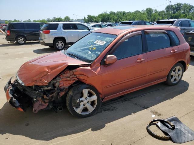 KNAFE161285016102 - 2008 KIA SPECTRA5 5 SX ORANGE photo 1