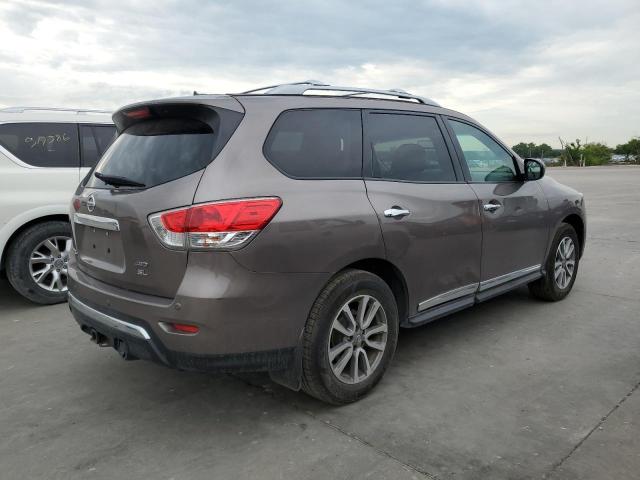 5N1AR2MM9EC667086 - 2014 NISSAN PATHFINDER S GRAY photo 3
