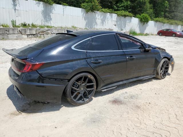 5NPEJ4J20LH050687 - 2020 HYUNDAI SONATA SEL PLUS BLACK photo 3