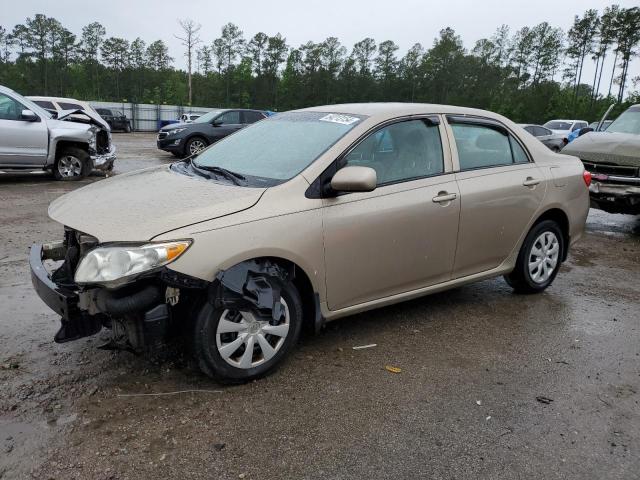 1NXBU4EE3AZ211837 - 2010 TOYOTA COROLLA BASE GOLD photo 1