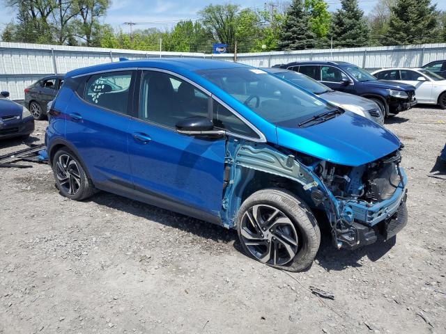 1G1FX6S04P4130073 - 2023 CHEVROLET BOLT EV 2LT BLUE photo 4