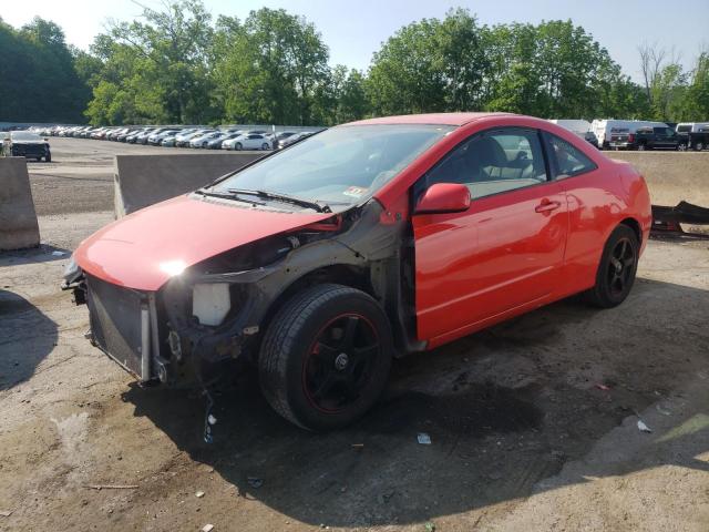 2HGFG1B65BH516979 - 2011 HONDA CIVIC LX RED photo 1